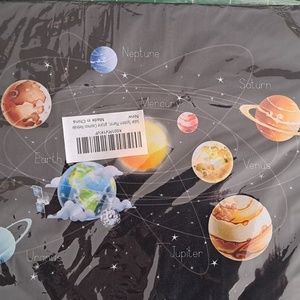 Space themed mouse pad